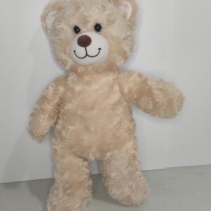 Build A Bear Tan Swirl Happy Hugs Cream Light Brown Teddy Bear Plush 16"